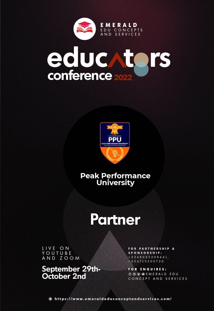 Read more about the article Press Release: Peak Performer University (PPU) – Educators Conference 2022 Partner