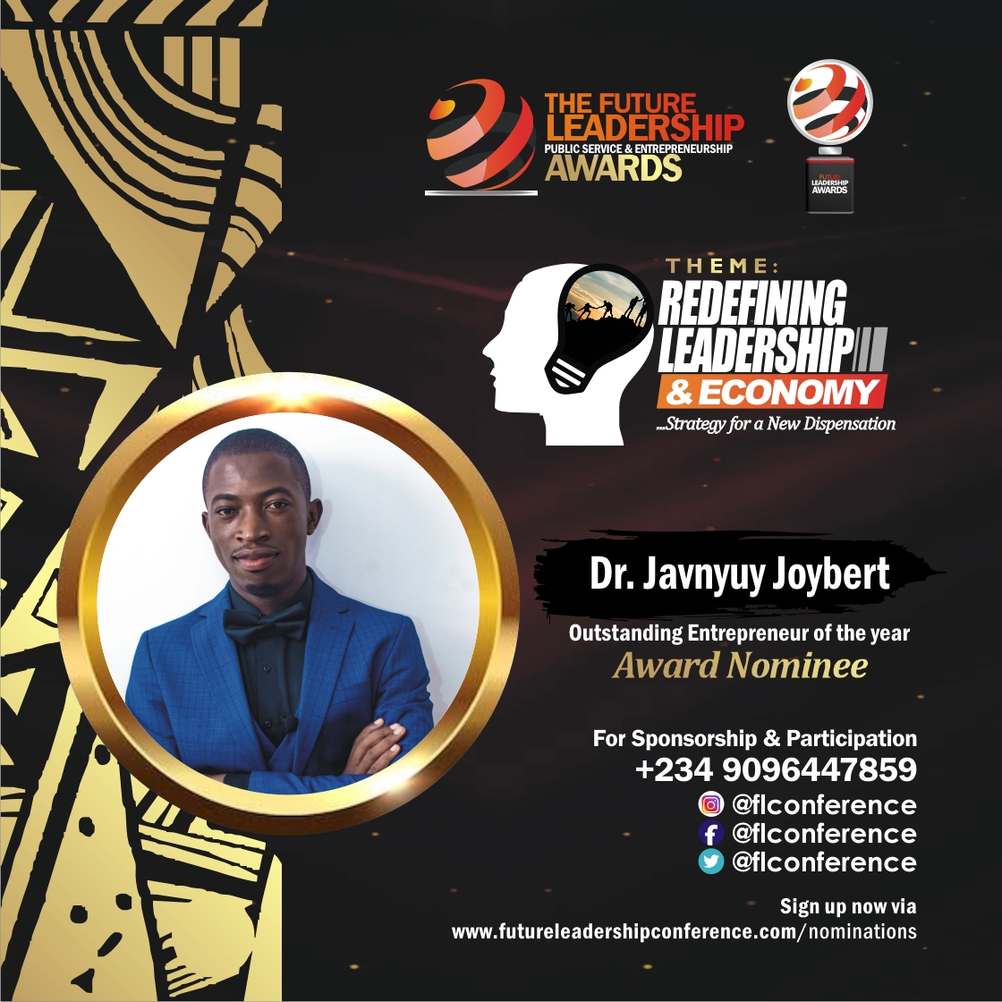 Read more about the article Award Nominee: Outstanding Entrepreneur of the Year – Javnyuy Joybert